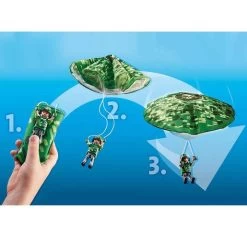 Playmobil - Helicóptero De Policía: Persecución En Paracaídas - 70569 -Playmobil Ventas medias 651