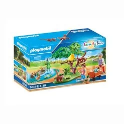 Playmobil - Recinto Exterior De Pandas Rojos 70344