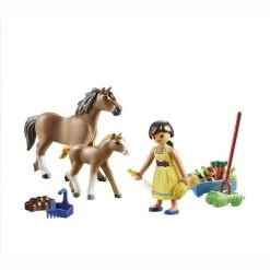 Playmobil - Pru Con Caballo Y Potro -Playmobil Ventas medias 806