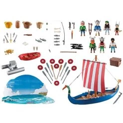 Playmobil - Calendario De Adviento Asterix Y Los Piratas - 71087 -Playmobil Ventas medias 815