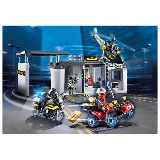 Playmobil - Maletín Comisaría Fuerzas Especiales - 70338 4 Playmobil - Maletín Comisaría Fuerzas Especiales - 70338 - Imagen 2