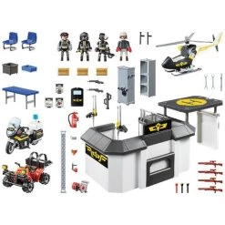 Playmobil - Maletín Comisaría Fuerzas Especiales - 70338 9 Playmobil - Maletín Comisaría Fuerzas Especiales - 70338 -Playmobil Ventas medias 862