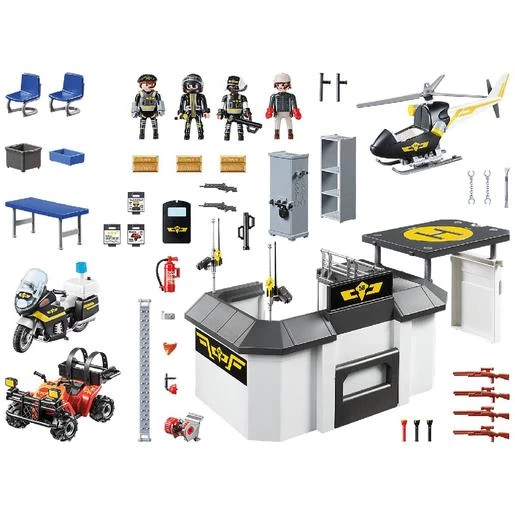 Playmobil - Maletín Comisaría Fuerzas Especiales - 70338 5 Playmobil - Maletín Comisaría Fuerzas Especiales - 70338 - Imagen 3