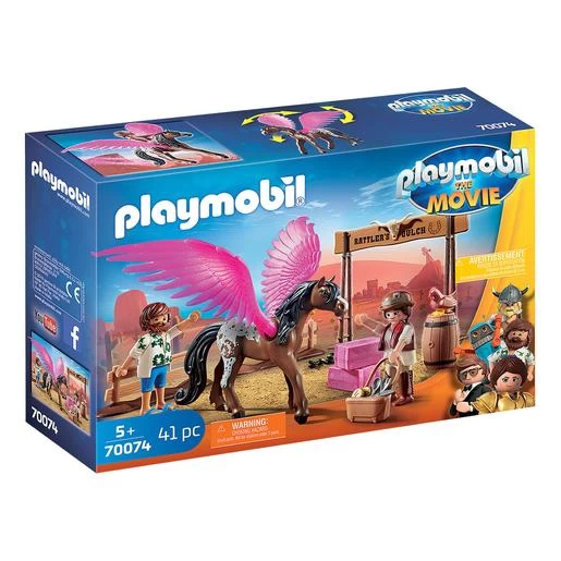 Playmobil - Marla, Del Y Caballo Con Alas Playmobil The Movie - 70074 3 Playmobil - Marla, Del Y Caballo Con Alas Playmobil The Movie - 70074