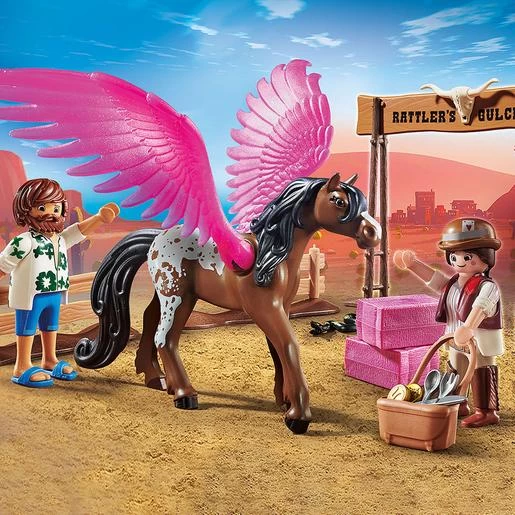 Playmobil - Marla, Del Y Caballo Con Alas Playmobil The Movie - 70074 4 Playmobil - Marla, Del Y Caballo Con Alas Playmobil The Movie - 70074 - Imagen 2