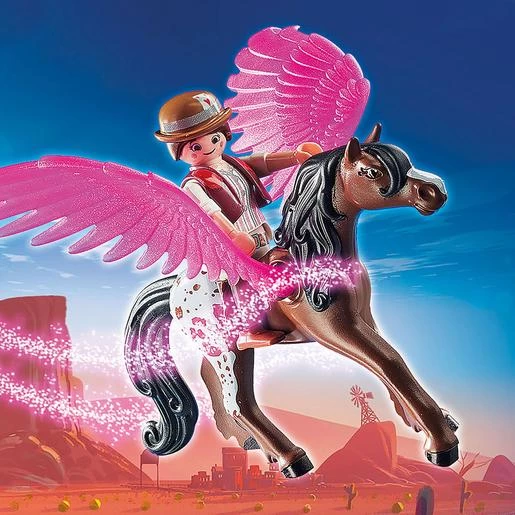 Playmobil - Marla, Del Y Caballo Con Alas Playmobil The Movie - 70074 6 Playmobil - Marla, Del Y Caballo Con Alas Playmobil The Movie - 70074 - Imagen 4