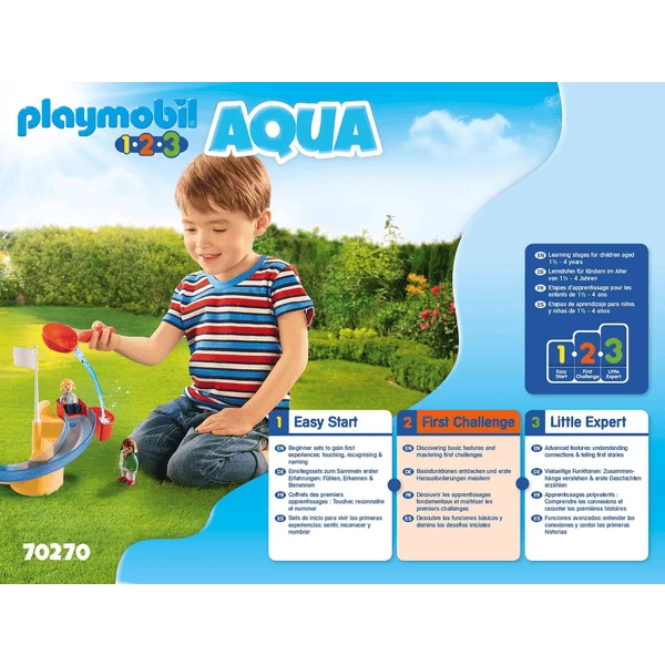 PLAYMOBIL ® 1 2 3 AQUA Tobogán De Agua 70270 5 PLAYMOBIL ® 1 2 3 AQUA Tobogán De Agua 70270 - Imagen 3