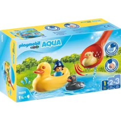 PLAYMOBIL ® 1 2 3 Familia De Patos AQUA 70271 -Playmobil Ventas playmobil 1 2 3 familia de patos aqua 70271 a282702 4