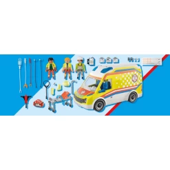 PLAYMOBIL® Ambulancia Con Luz Y Sonido -Playmobil Ventas playmobil ambulancia con luz y sonido a394624 4