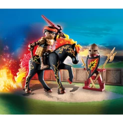 PLAYMOBIL ® Burnham Raiders - Fire Knights -Playmobil Ventas playmobil burnham raiders fire knights a394743 2