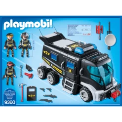 PLAYMOBIL® City Action Camión Del Comando De Operaciones Especiales Con Luz Y Sonido 9360 -Playmobil Ventas playmobil city action camion del comando de operaciones especiales con luz y sonido 9360 a233990 2