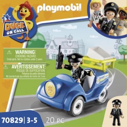 PLAYMOBIL ® Coche De Policía Mini Duck On Call -Playmobil Ventas playmobil coche de policia mini duck on call a330380 2
