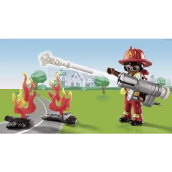 PLAYMOBIL ® Pato A La Llamada Acción Del Cuerpo De Bomberos Salvar Al Gato -Playmobil Ventas playmobil pato a la llamada accion del cuerpo de bomberos salvar al gato a329666 3